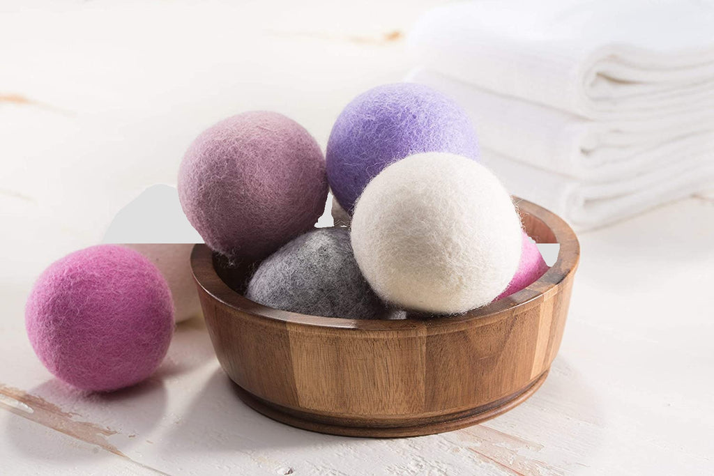 Cosy House Collection All Natural Wool Dryer Balls - 6-Pack