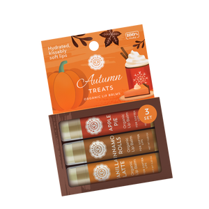 Autumn Treats Lip Balm Set Of 3