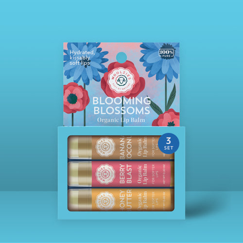 Blooming Blossoms Lip Balm Set Of 3