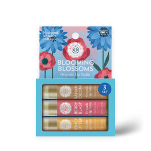 Blooming Blossoms Lip Balm Set Of 3