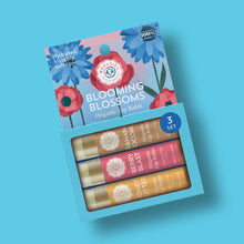 Load image into Gallery viewer, Blooming Blossoms Lip Balm Set Of 3