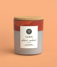 Load image into Gallery viewer, Cabin Patchouli + Sandalwood Soy Candle