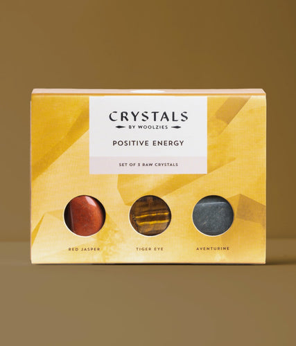 Positive Energy set of 3 Raw Crystals