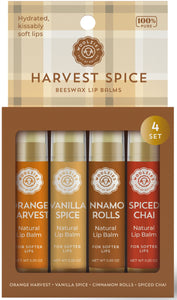 Harvest Spice Lip Balm Set Of 4