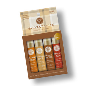 Harvest Spice Lip Balm Set Of 4
