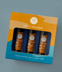 Hello Wellness Double-Sided Roll-on Set Of 3