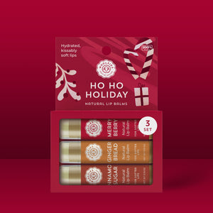 Ho Ho Holiday Lip Balm Set Of 3