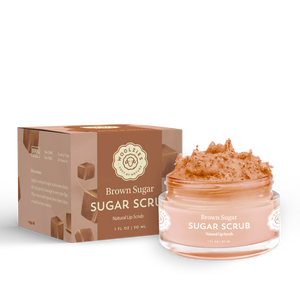 Brown Sugar Natural Sugar Lip Scrub