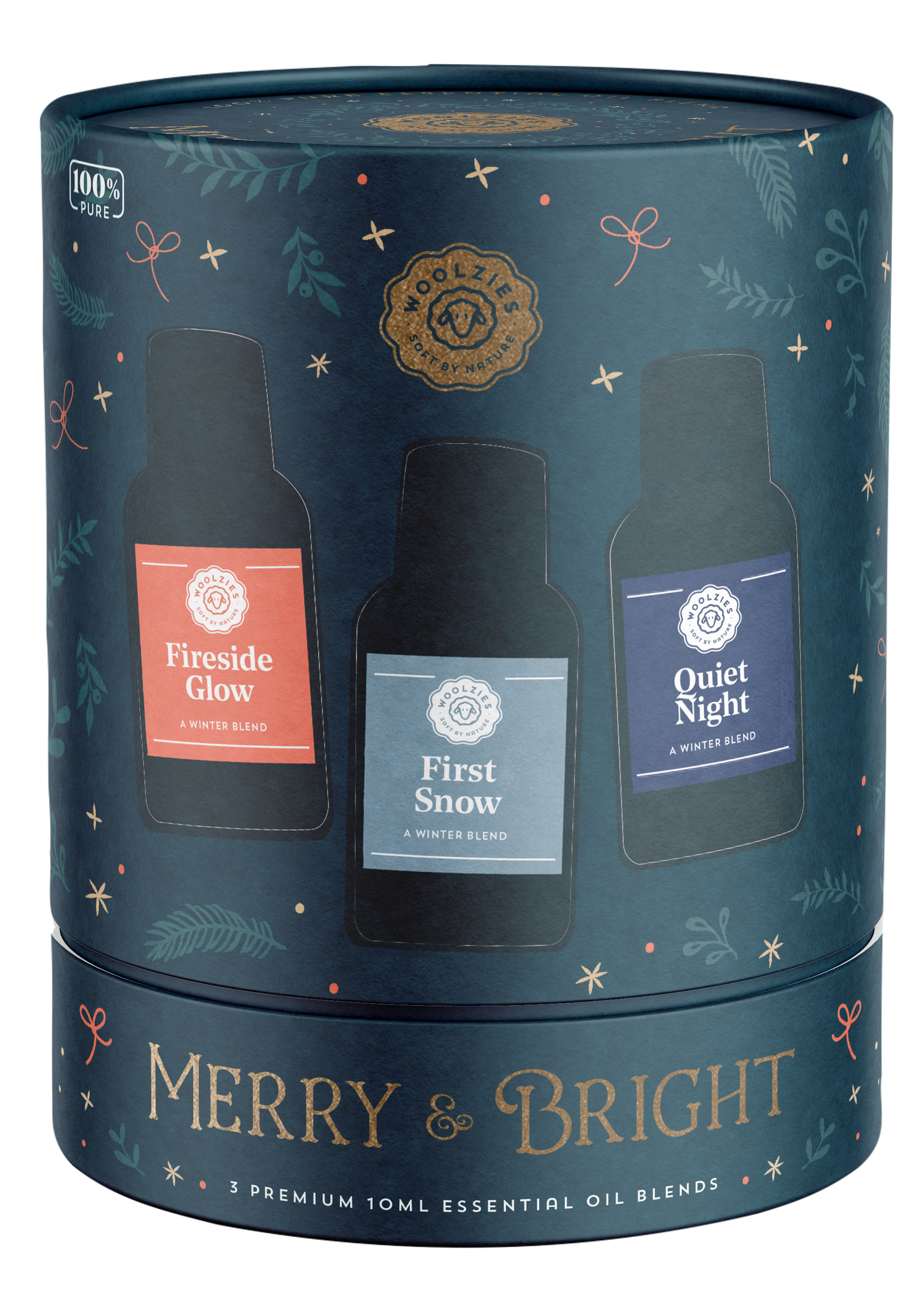  Woolzies Winter Wonderland Holiday Essential Oil Set of 3   Includes Christmas Cookie, Sugar Plum & Merry Mint 10ML : Health & Household