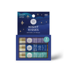 Load image into Gallery viewer, Night Kisses Lip Balm Set Of 3