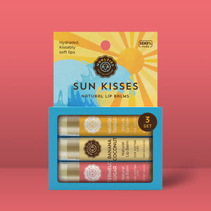 Sun Kisses Lip Balm Trio