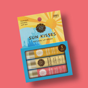 Sun Kisses Lip Balm Trio