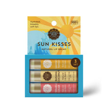 Load image into Gallery viewer, Sun Kisses Lip Balm Trio