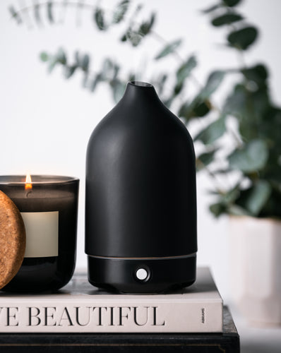 Black Ceramic Glass Diffuser