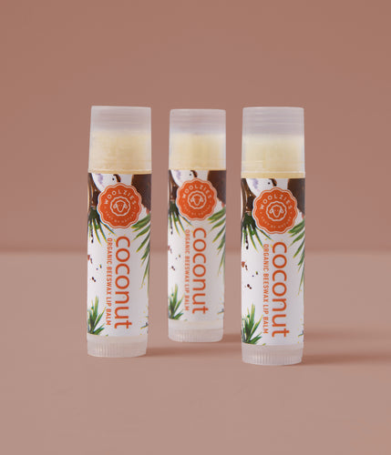 Coconut Lip Balm Set of 3