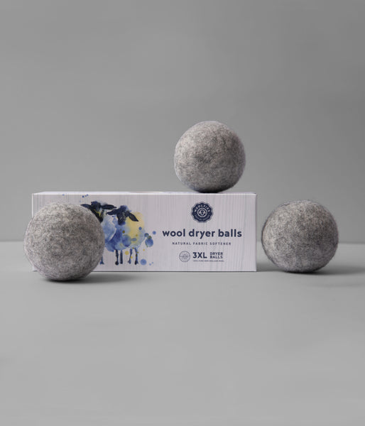  Fluff Ewes Premium Handmade New Zealand Reusable Wool Dryer  Balls for Laundry & Baby + Ewe Dew Home Fragrance Aromatherapy Dryer Ball  Essential Oil Blend, 2 Pack, Marble 3 Pack +