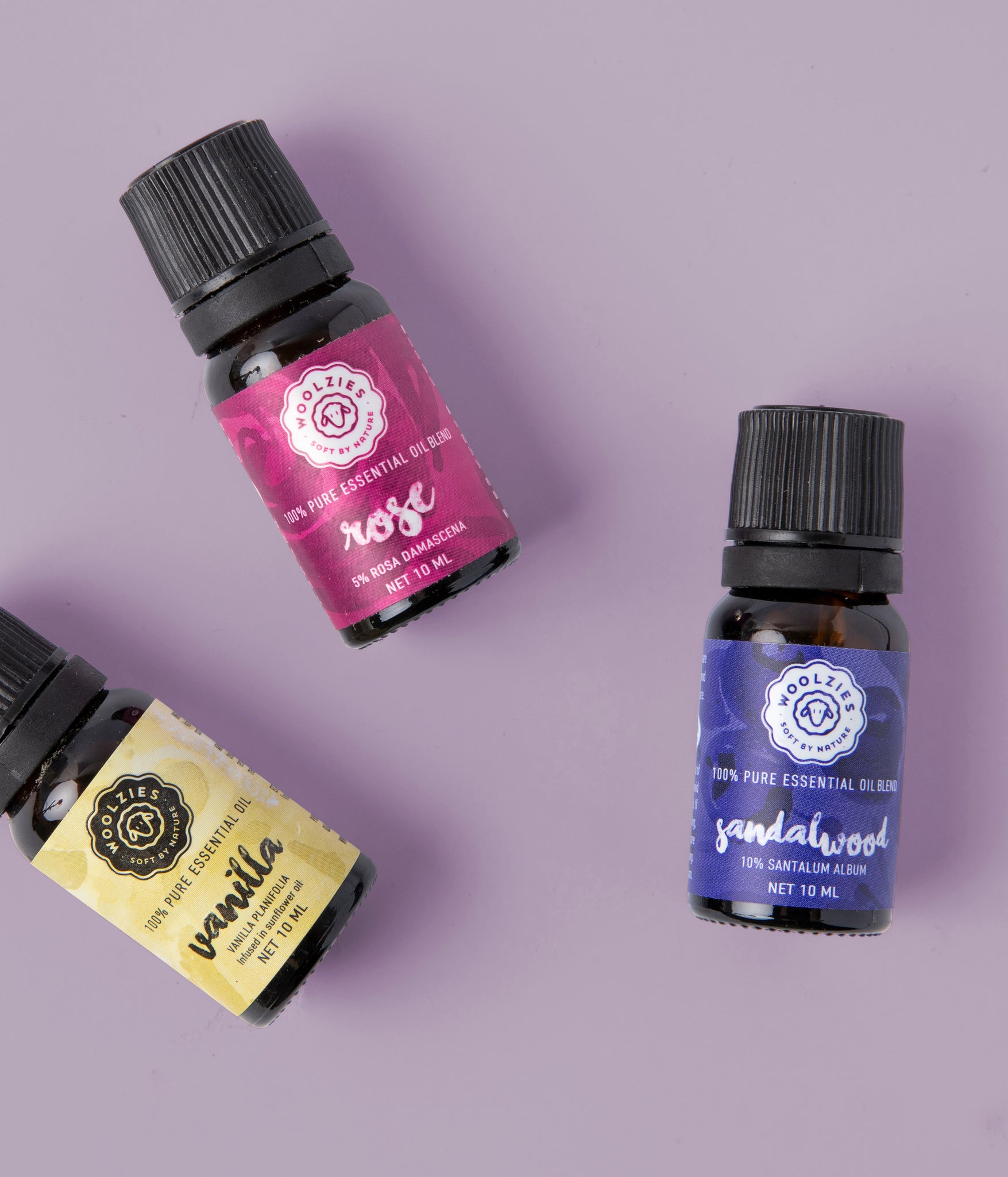 Woolzies Oil Set - Pure Aromatherapy Essential Oils