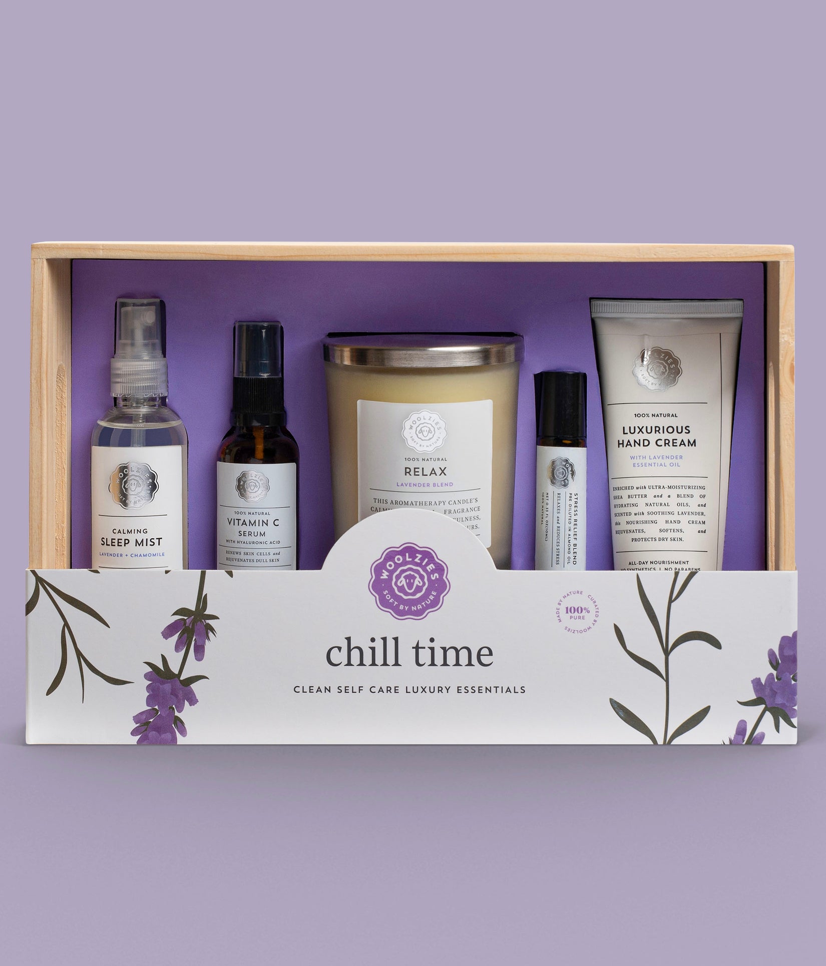 Woolzies Chill Time Self Care Luxury Essentials Gift Box