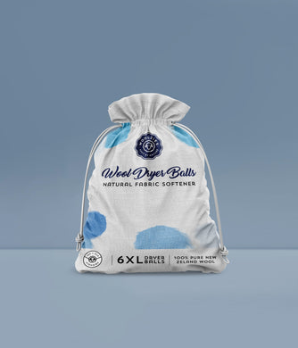 Wool Dryer Balls Bag Set of 6 in a bag