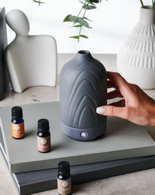 Grey Ceramic Wave Diffuser