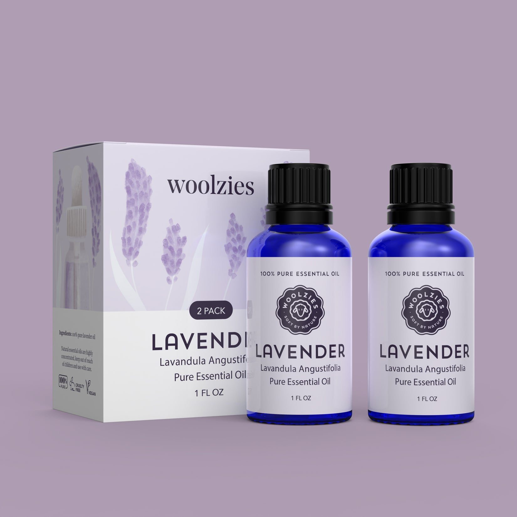 1oz. Lavender Essential Oil Set of 2