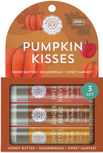 Pumpkin Kisses Lip Balm Set Of 3